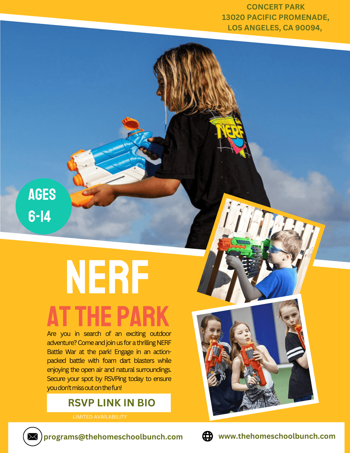 NERF Blaster Wars - The Homeschool Bunch